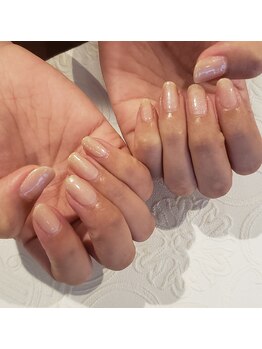 ネイルサロン リスタ(Rista)/ワンカラー ベージュ シンプル