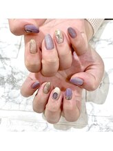 グラマラス プレジール 中野店(glamourous plaisir)/パープルニュアンス