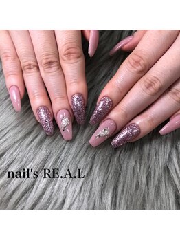 ネイルズリアル 倉敷(nail's RE.A.L)/ラメネイル