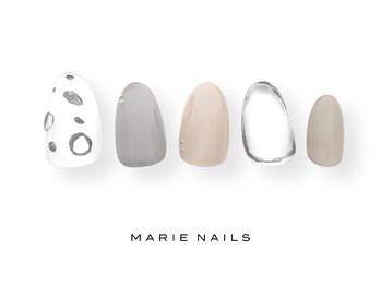 マリー ネイルズ いわきラトブ店(MARIE NAILS)/定額5,500円税込 クリア 0224a