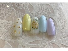 ネイルミュージアム(Nail Museum)/【春】ミモザネイル