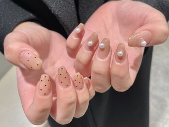 ネイルアヴァンス 京橋店(Nail AVANCE.)/アシメネイル！