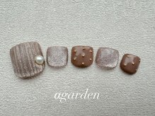 ネイルサロン アルファガーデン 町田本店(α garden)/フットおすすめデザイン¥8800