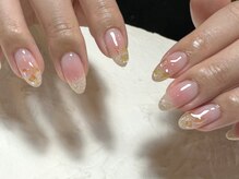 デューネイルスタジオ(dew nail studio)/チークフラッシュグラデーション
