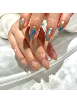 トップヘアーテラス(TOPHAIR TERRACE)/ニュアンスネイル/ぷっくり