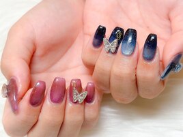 2色マグ逆グラデ
