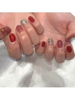 推しカラーも混ぜて♪