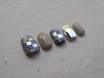 ラブル オモテサンドウ(Lovl Omotesando)/チェックネイル