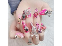 ゴテかわ(GOTE KAWA)/ヒョウ柄ネイル