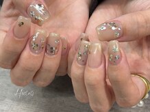 エクラス 銀座(Heclats)/ホログラム/グレージュ/シルバー