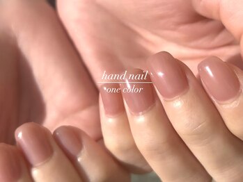 シーエスシーネイル(cscnail)の写真/【荏原中延4分・1席サロン】手元がきれいに見える理由は“ケア”から.静かな空間で整える上品ネイル！