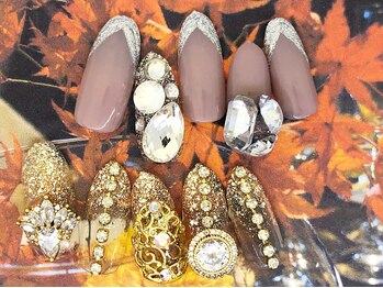 アン ジョーヌドラゴ/【自爪ネイル】おとなネイル