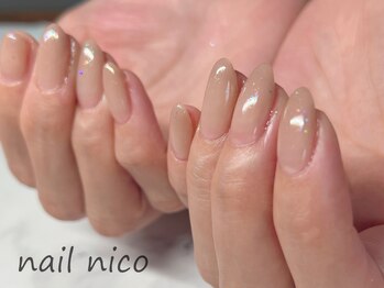 ネイルニコ(nail nico)/ヌーディーグラデ