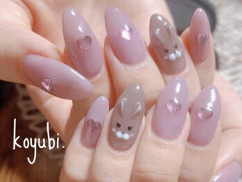 コユビ(koyubi.)/うさぎネイル