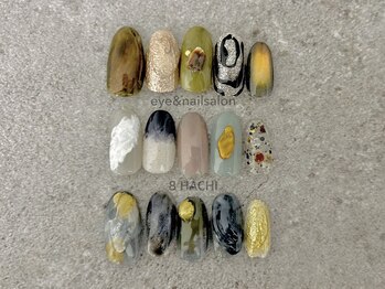 8(HACHI)/ニュアンスアートデザインネイル