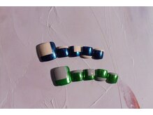 ブリオン 六本松店(Bullion)/ブロッキングミラーネイル