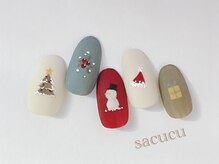 サククネイル(sacucunail)/定額Cコース☆クリスマス