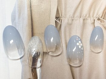 シエルネイルスタジオ 新宮店(Ciel nail studio)/【ダスティーカラーネイル】