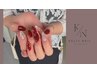 ≪*学割U24*≫　【長さ出し最大10本&アート】（目安2－4本）　¥14900→¥12500