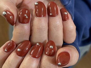 ルカ 原宿(lux)/ワンカラー + メタルパーツ