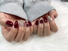 ベル(Belle)/ぷっくりハートネイル