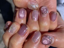 ネイル アトリエ コモード(nail atelier Comodo)/ニュアンスネイル [pink mix]