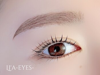 リアアイズ(Li'a eyes)の写真/まつげパーマと美眉ワックスの同時施術で大人可愛いナチュラルな目元に◎毎朝の支度がスムーズに♪