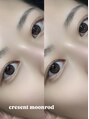 アイラッシュサロン ブラン せんちゅうパル千里中央店(Eyelash Salon Blanc) ぱっちり立ち上げながらも毛先に丸みを付けて可愛く♪