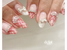 エクラ(eclat)/ハーフチェック&蝶々