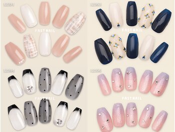 ファストネイル 高崎駅前店(FAST NAIL)/定額 ¥6840 ◆ アートコース