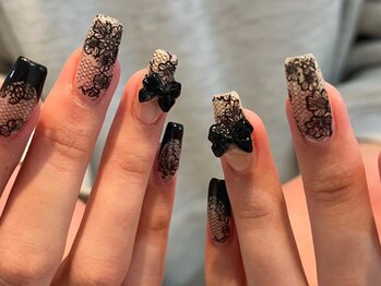 シェリーラメール 渋谷(cherielamer)/レースネイル