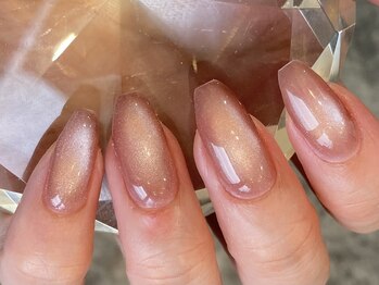 ディア ネイル(Dear Nail)の写真/ネイルが初めてでも、落ち着いた空間でゆったりと人気のマグネットや肌馴染みカラーを楽しむ贅沢な時間