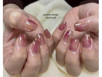 メルシーネイル(merci nail)の写真/≪カラー変更無料≫ネイル初心者の方にもわかりやすい明瞭設定☆不安な方は是非ご相談ください♪