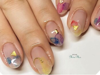 パラジェル認定サロン メールメール 池袋店(MereMer)/水彩ネイル