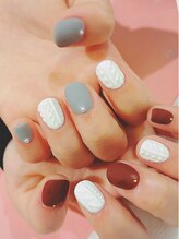 爪ソウシャイン(爪 SO SHINE)/マットにニット☆