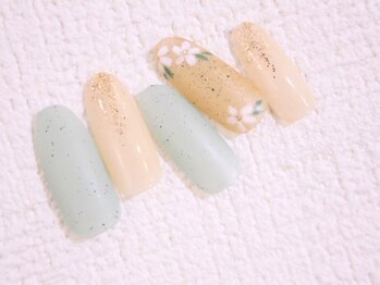 ラルネイル 大宮(Lull. nail)/*サンディージェル*flower*
