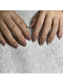 フレンチネイル9350円