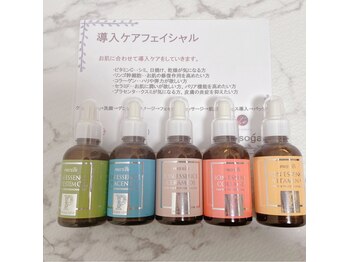 ル ソーガ(Le soga)/種類豊富な導入ケア