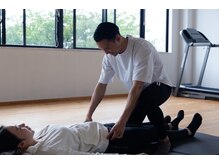 ビギニングフィットネス(Beginning fitness)の雰囲気（身体の状態を必ず評価して、個々にあったメニューを作成します。）