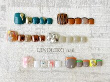 リノリコネイル 元住吉(Lino Liko nail)の雰囲気（オールシーズン人気のフットデザインサンプル更新中♪）