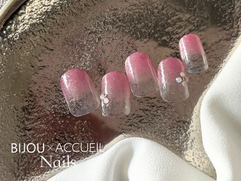 シックスティー ネイルズ バイ アクイユ 東中野(60min nails by ACCUEIL)/グラデーションアートプラン