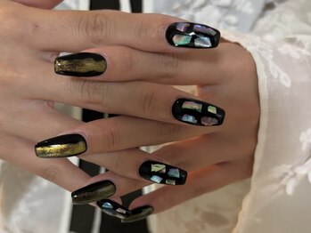 ミエレ(miele)/ちぐはぐシェルデザイン