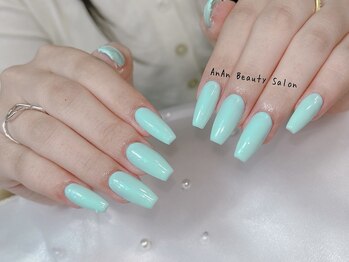 アンアンビューティーサロン(AnAn Beauty Salon)/【チップ】長さ出しワンカラー