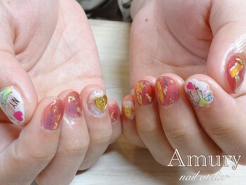 アミュリー ネイル アトリエ(Amury nail atelier)/ニューヨークネイル☆