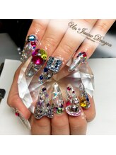 アン ジョーヌドラゴ/ゴテゴテ☆ホイルネイル