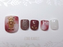 リノ カヒリ アイラッシュ(Lino kahili)/【フット】定額アート