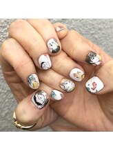 ネイルサイン ラフラフ(NAIL SIGN ROUGH LOUGH)/パロディアート