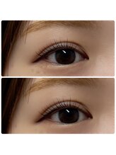 プラスアイ 赤羽東口店/次世代まつ毛パーマ/担当：岩崎