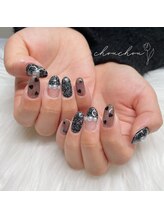 シュシュ(chouchou)/ツイードネイル