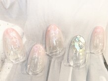 シエルネイルスタジオ 新宮店(Ciel nail studio)/【オーロラシェルデザイン】